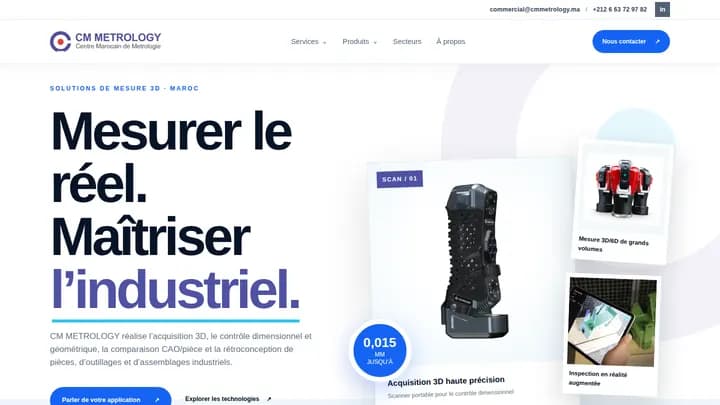 CM Metrology - INDUSTRIE
