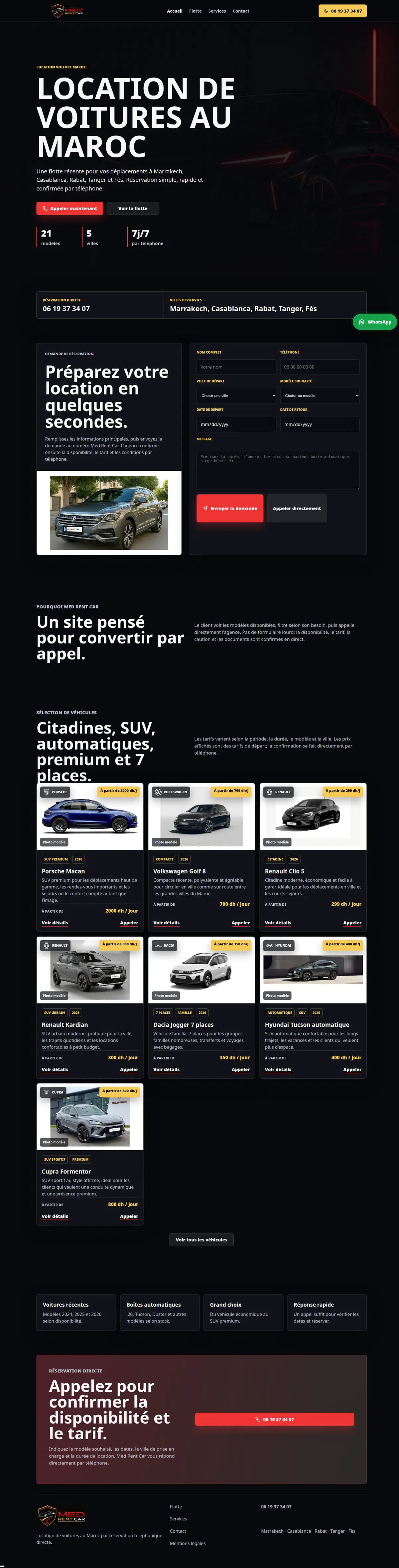 Med Rent Car - LOCATION