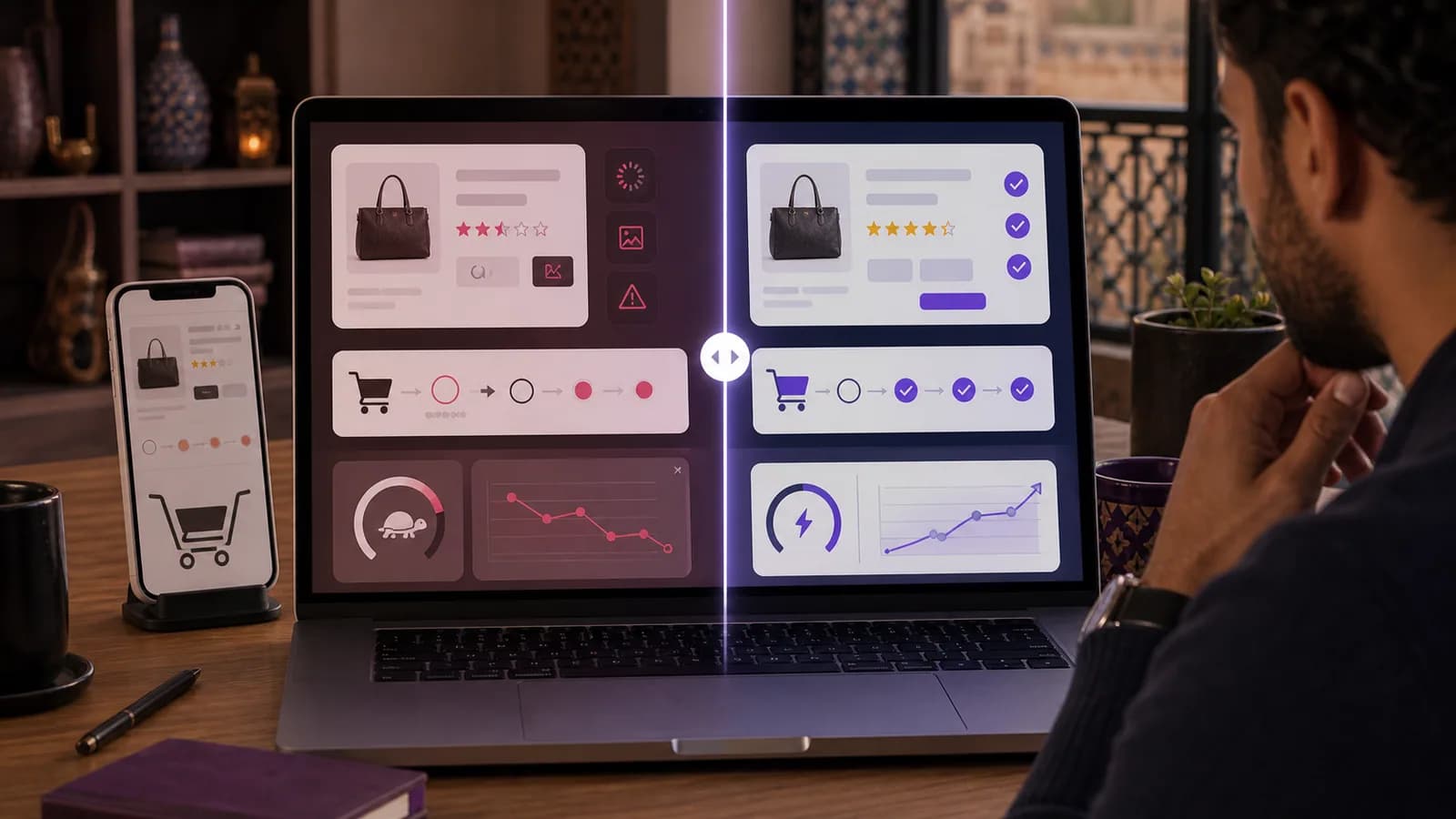 Audit de boutique e-commerce et parcours d'achat