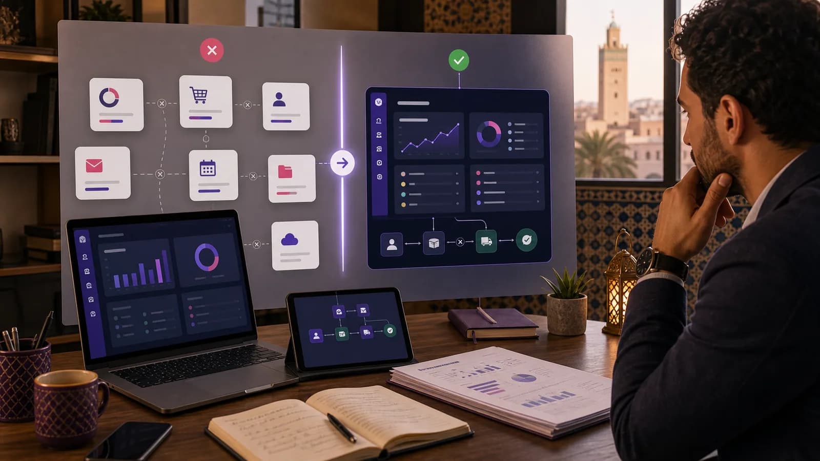 Comparaison entre application sur mesure et outils SaaS
