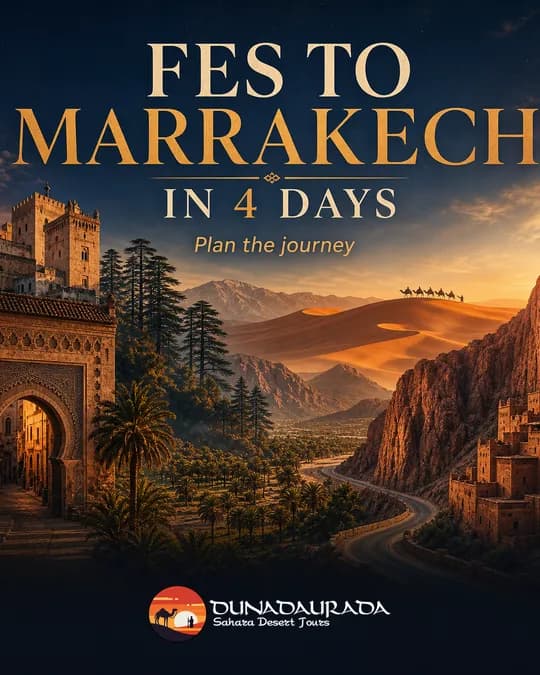 Publication Duna Daurada : Fès à Marrakech en 4 jours