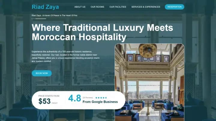 Riad Zaya Fès - رياض بوتيك