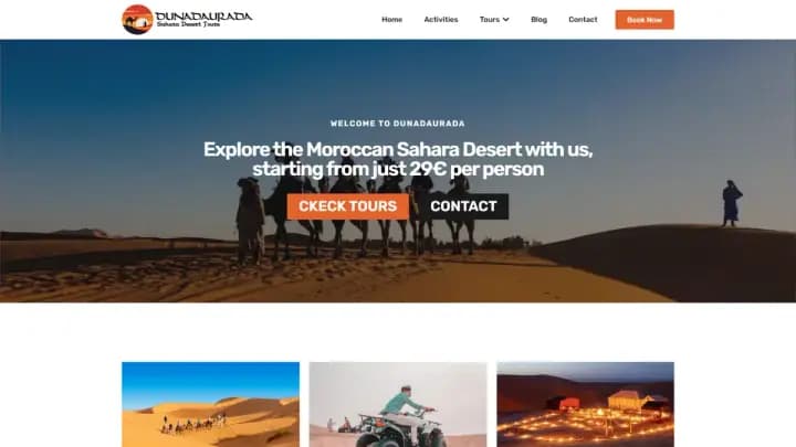 Sahara Tour Morocco - وكالة سفر