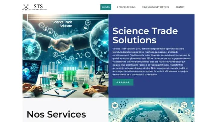 Science Trade Solutions - حلول علمية